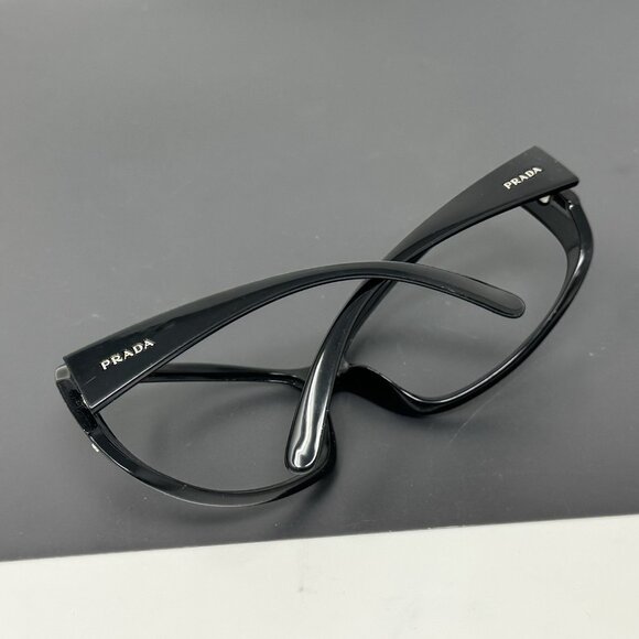 Prada Black Big Sunglasses Frame SPR 04F  1AB-1A1 Oversized 70mm  , 70 []13 - Picture 9 of 9